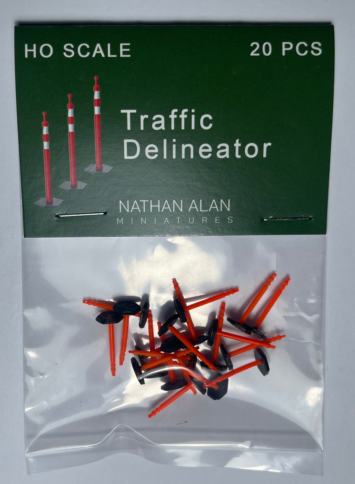 HO Scale Traffic Delineators